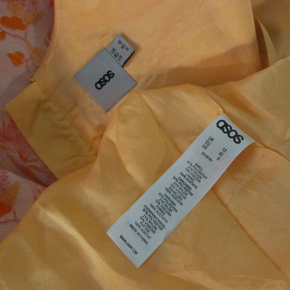 Asos Floral Jacquard Bubble Skirt Dress | US 8 - Picture 4 of 6